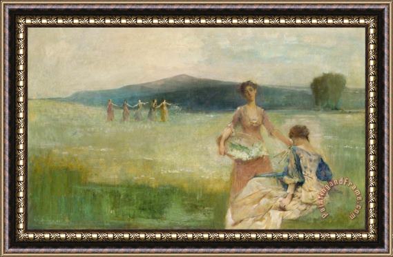 Thomas Wilmer Dewing Spring Framed Painting