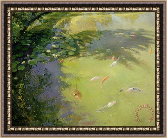 Timothy Easton Featherplay Framed Painting