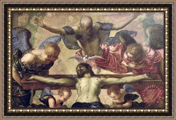 Tintoretto The Trinity Framed Painting