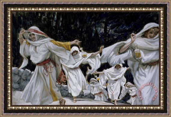 Tissot The Wise Virgins Framed Painting