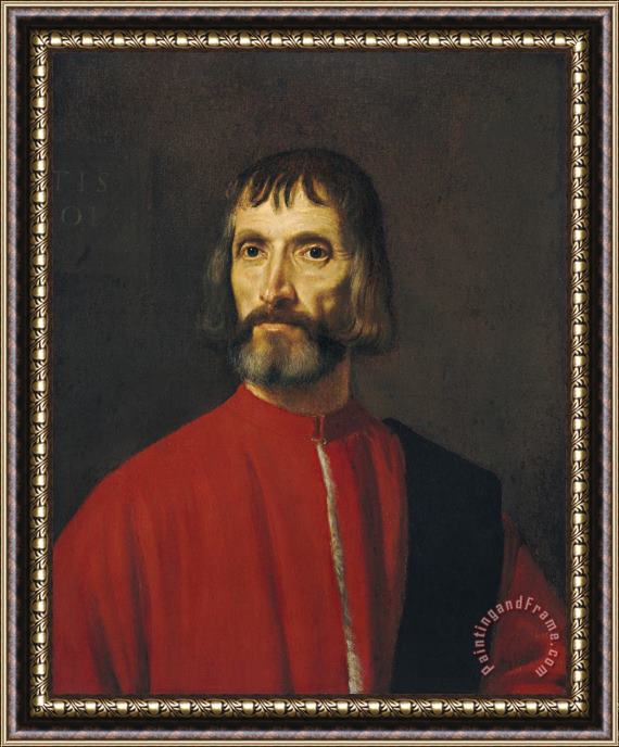 Titian Andrea Dei Franceschi Framed Painting