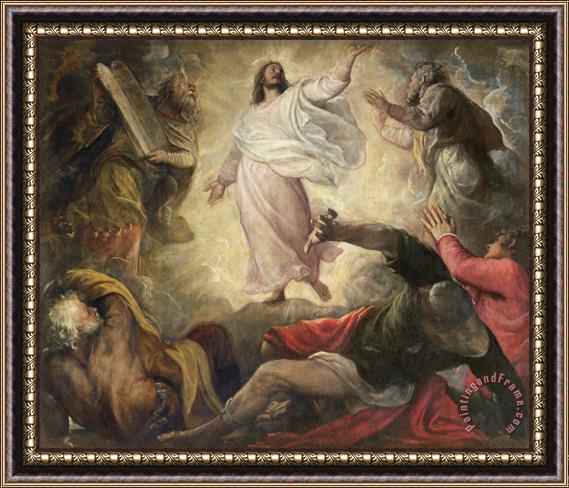 Titian The Transfiguration Of Christ Framed Print