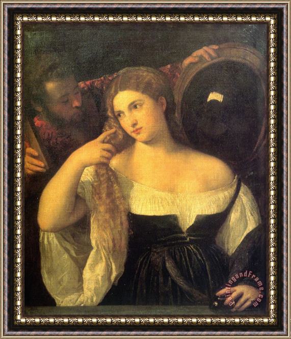 Titian Vanitas Framed Painting