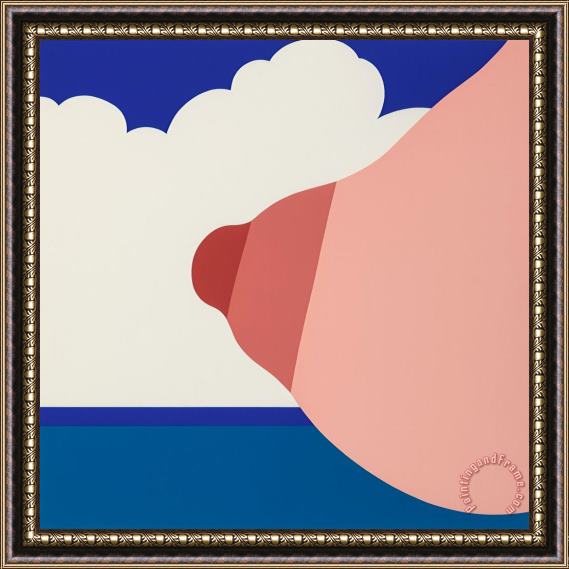 Tom Wesselmann Seascape (tit), 1967 Framed Painting