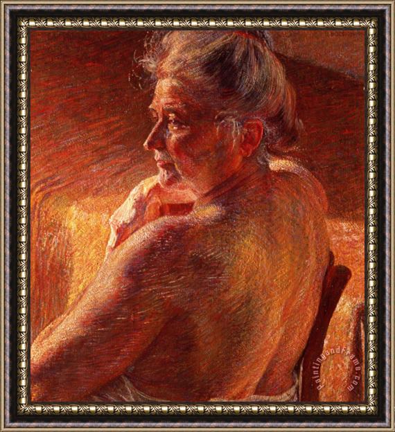 Umberto Boccioni The Effect Of Sunlight Framed Print