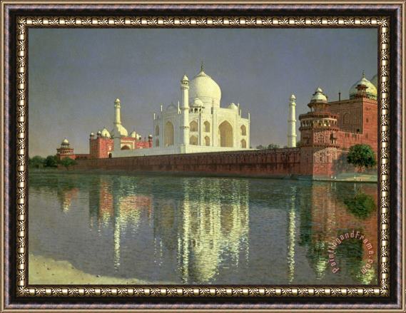 Vasili Vasilievich Vereshchagin The Taj Mahal Framed Print