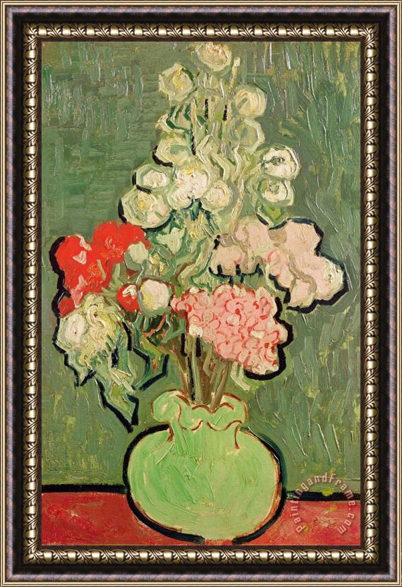 Vincent van Gogh Bouquet Of Flowers Framed Painting