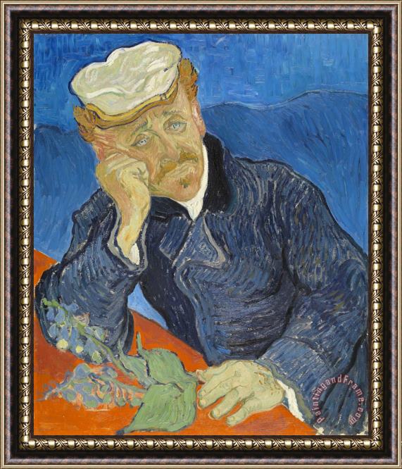 Vincent van Gogh Dr Paul Gachet Framed Painting