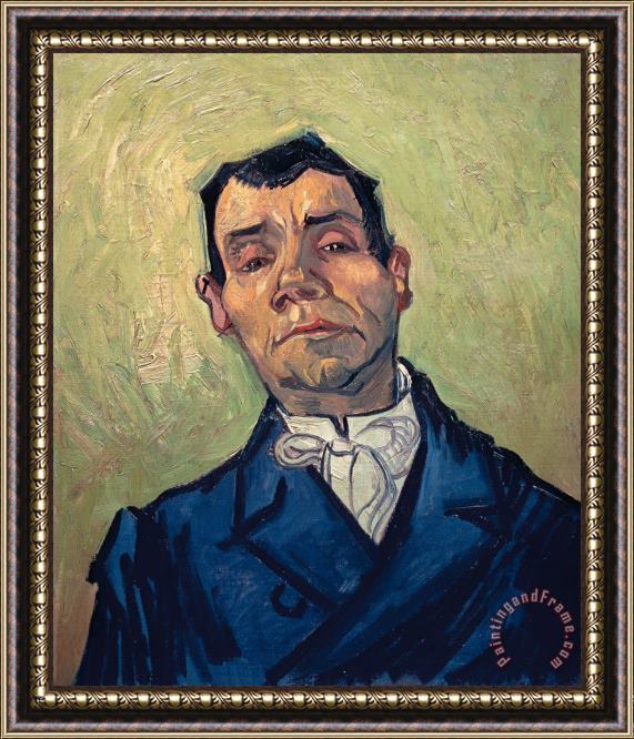 Vincent van Gogh Portrait Of Man Framed Painting