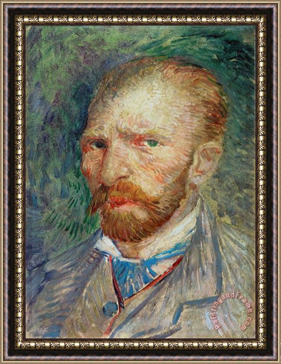 Vincent Van Gogh Self-portrait Framed Painting