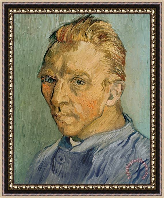 Vincent van Gogh Self Portrait Framed Painting