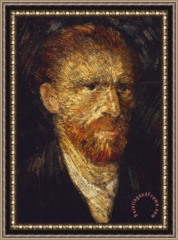 Vincent van Gogh Self-portrait Framed Painting