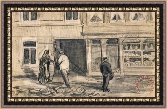 Vincent van Gogh The Bakery In De Geest Framed Painting