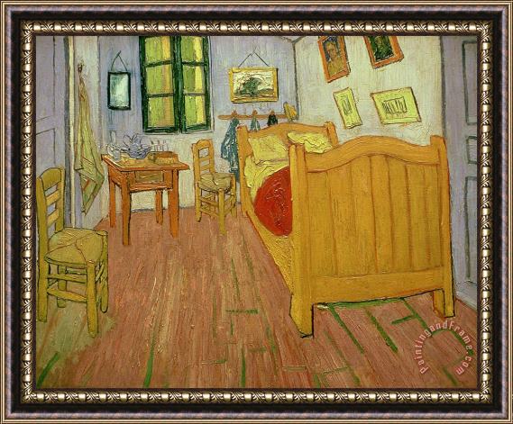 Vincent van Gogh The Bedroom Framed Painting