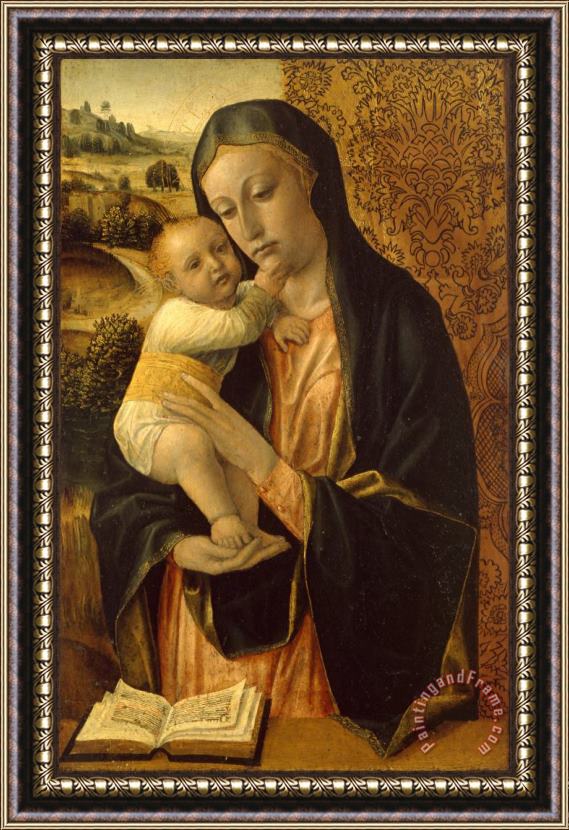 Vincenzo Foppa The Virgin And Child Framed Print