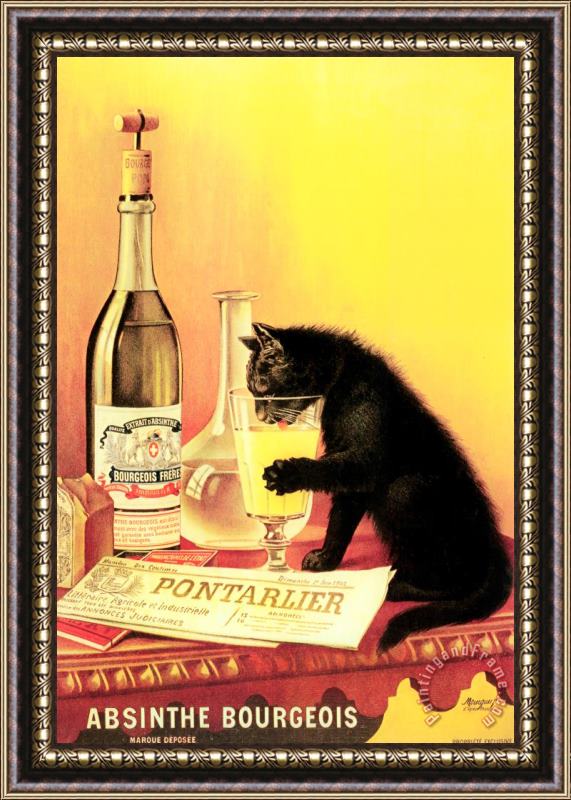 Vintage Images Absinthe Framed Painting