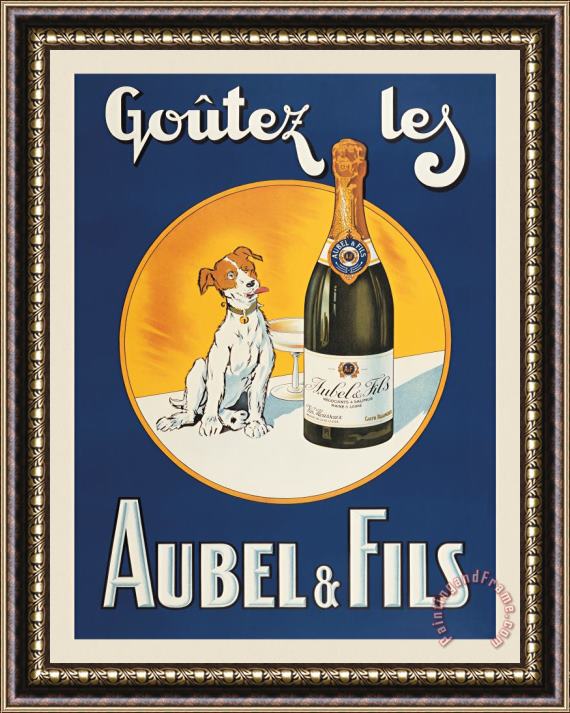 Vintage Images Aubel And Fils Framed Painting