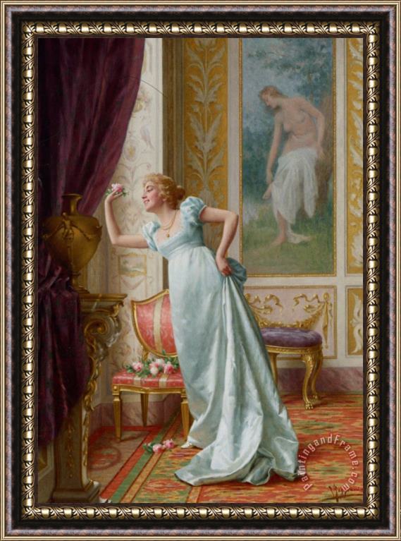 Vittorio Reggianini The Attraction Framed Painting