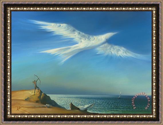 Vladimir Kush Birds Framed Painting