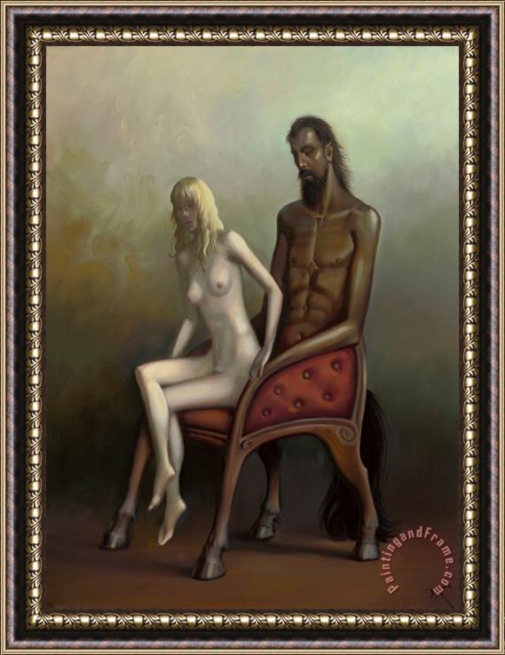 Vladimir Kush Centaur Love Framed Painting