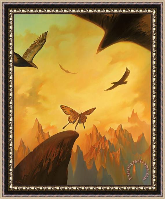 Vladimir Kush Claws of Fate Framed Painting