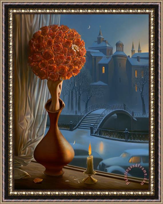 Vladimir Kush Daisy Games Framed Painting