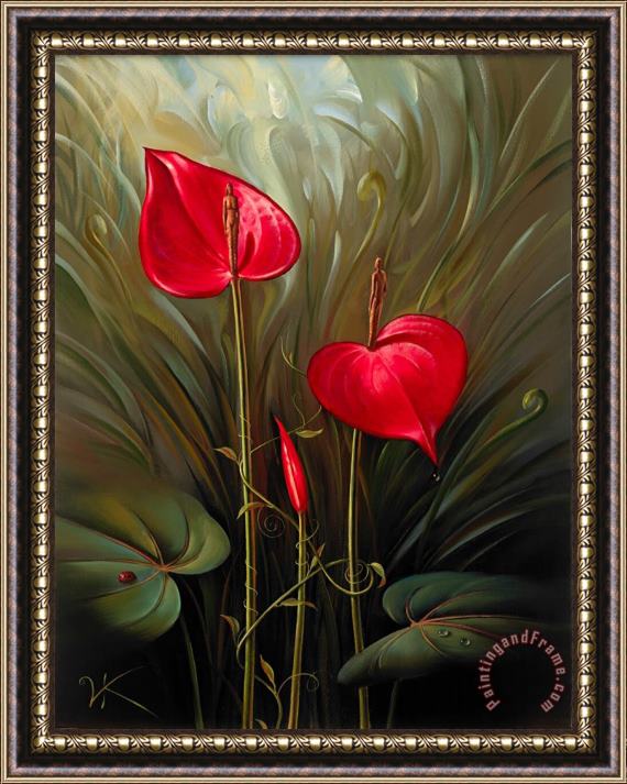 Vladimir Kush Garden of Eden Framed Painting