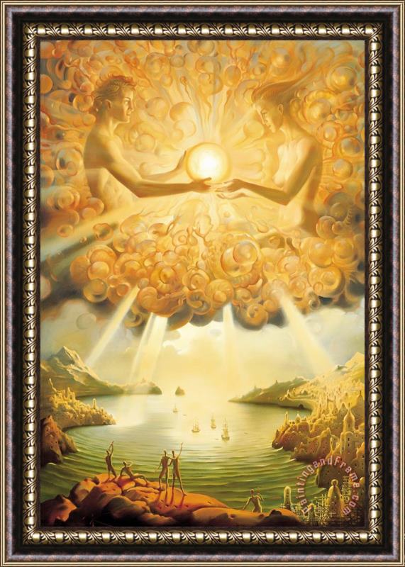 Vladimir Kush Sacred Gift Framed Painting