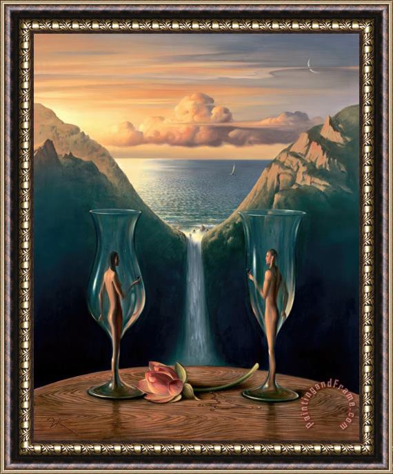 Vladimir Kush To Our Time Together Framed Painting