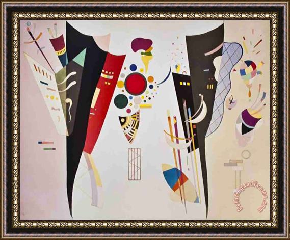 Wassily Kandinsky Accord Reciproque Framed Painting