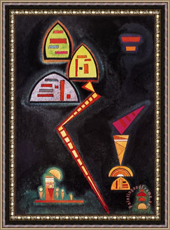 Wassily Kandinsky Grun C 1929 Framed Painting