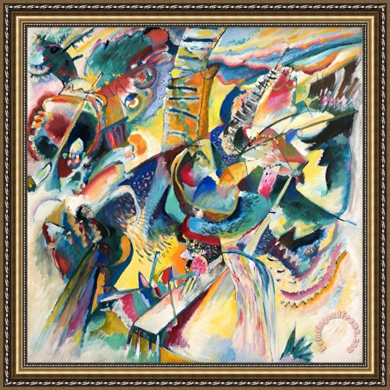 Wassily Kandinsky Improvisation Klamm Framed Print for sale ...