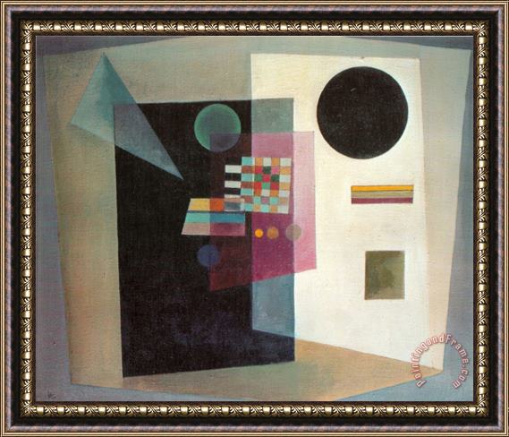 Wassily Kandinsky Maintaining C 1926 Framed Painting