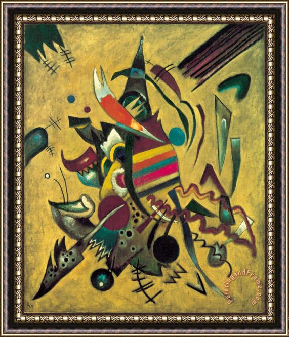Wassily Kandinsky Points, 1920 Framed Painting