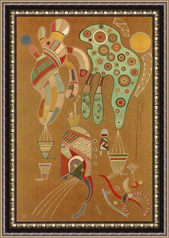 Wassily Kandinsky Untitled 1941 1 Framed Painting
