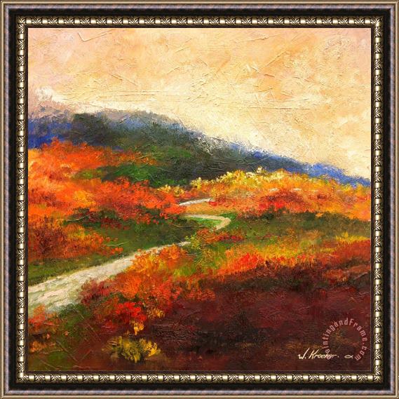 Wendy Kroeker Ladera Hermosa (beautiful Hillside) Framed Painting