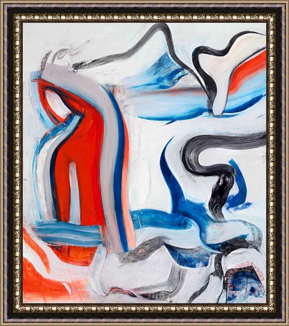 Willem De Kooning Untitled Xix, 1982 Framed Painting