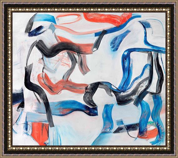Willem De Kooning Untitled Xxiv, 1982 Framed Print