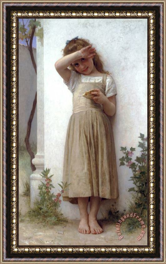 William Adolphe Bouguereau In Penitence Framed Print