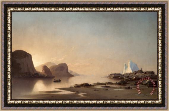 William Bradford Coast of Labrador, 1868 Framed Painting