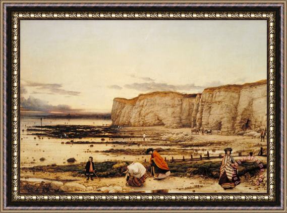 William Dyce Pegwell Bay, Kent Framed Painting