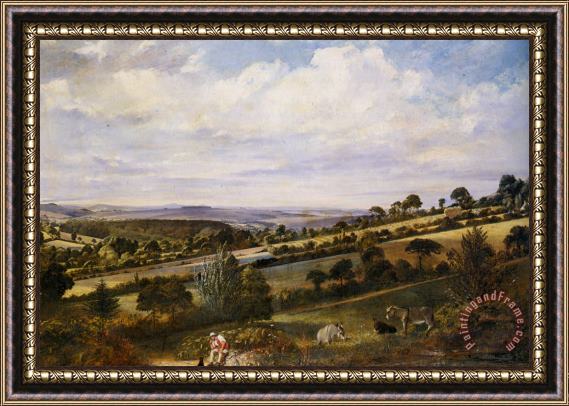 William Frederick Witherington A Rest in a Fertile Valley Framed Painting