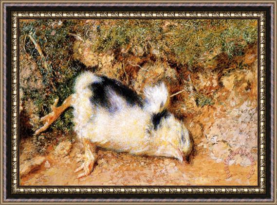 William Henry Hunt John Ruskin's Dead Chick Framed Painting
