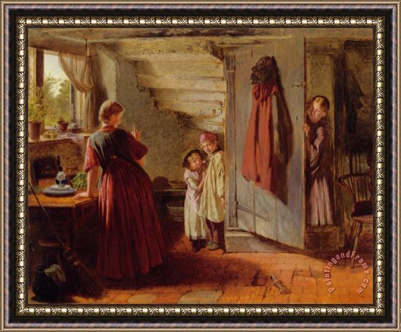 William Henry Knight Hide And Seek Framed Painting
