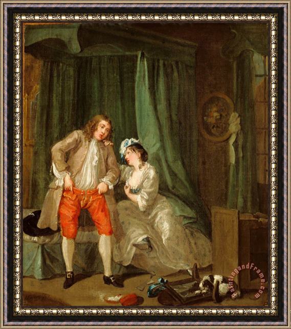 William Hogarth After Framed Painting