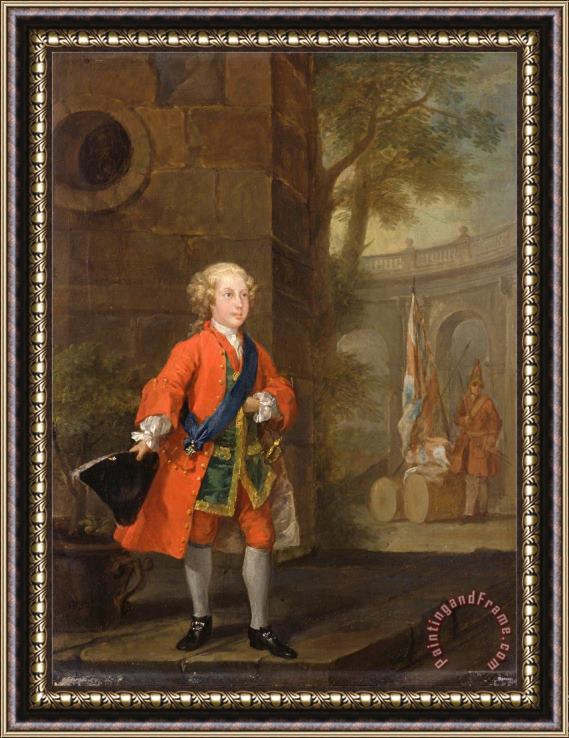 William Hogarth William Augustus, Duke of Cumberland Framed Print