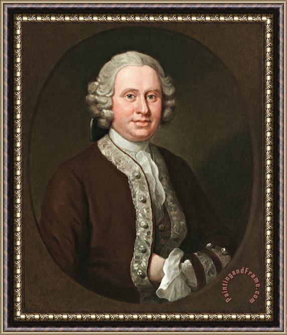 William Hogarth William Fitzherbert Framed Print