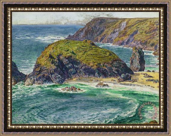 William Holman Hunt Asparagus Island Framed Painting