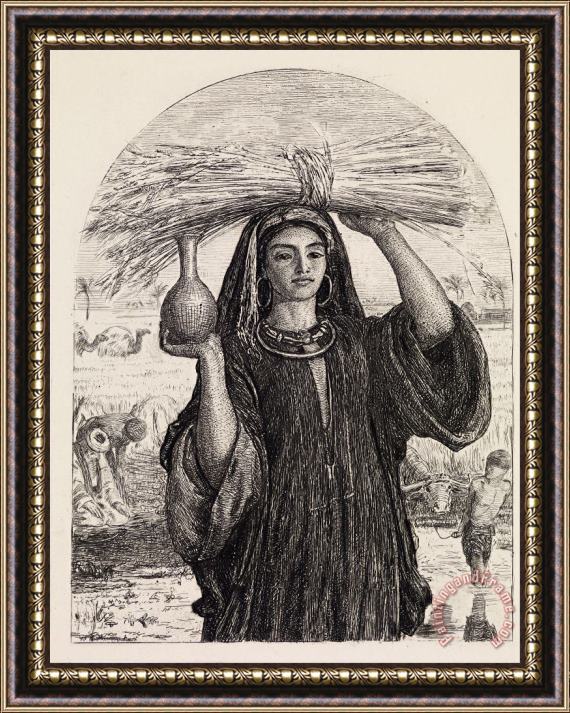 William Holman Hunt The Abundance of Egypt Framed Print