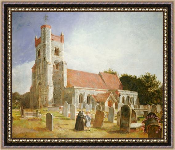 William Holman Hunt The Old Church Framed Print